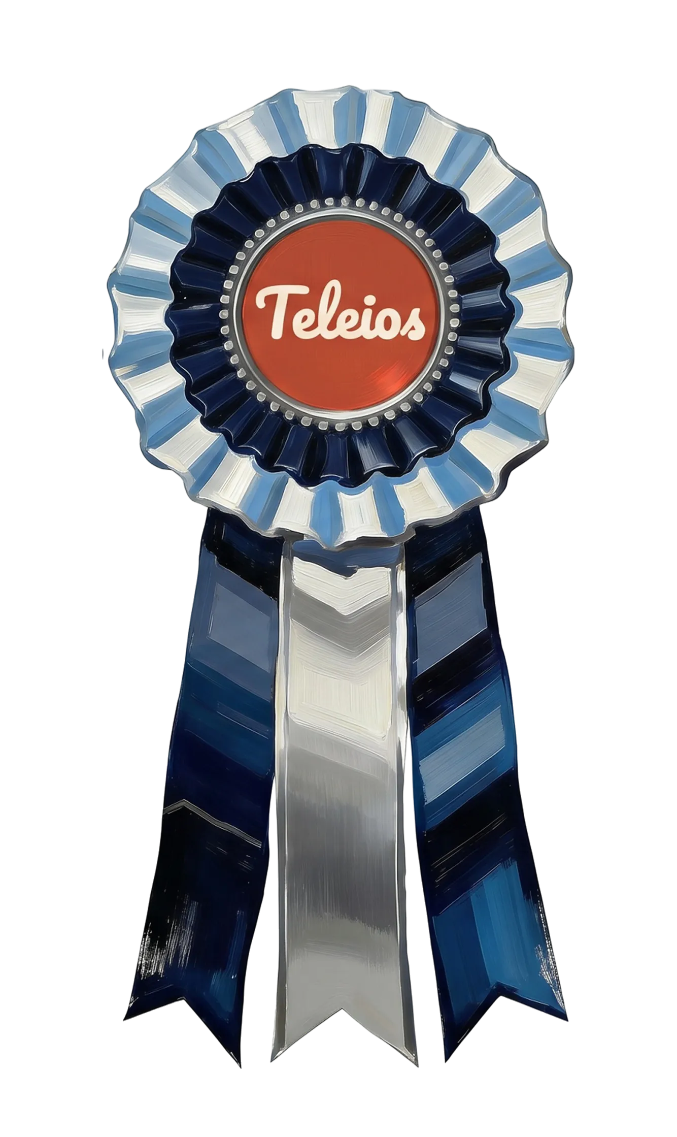 Teleios blue-ribbon seal